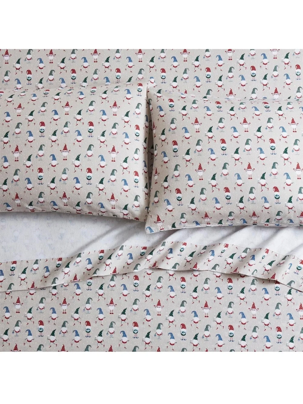 Bearpaw 4-Piece Full Size Bed Sheet Set - Fitted & Flat Sheets & Matching Pillow